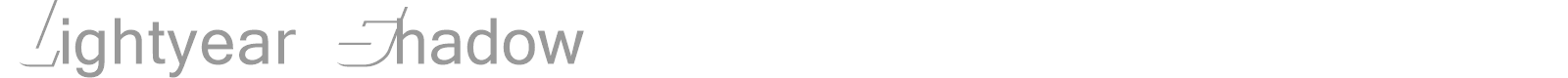 Lightyear Shadow font preview